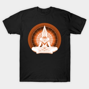 Aura Orange Meditation 06 T-Shirt